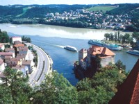 Ortsspitze von Passau